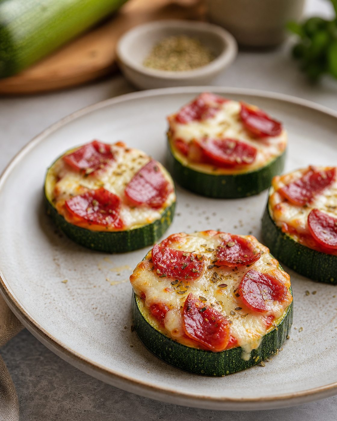 Zucchini-Pizzataler