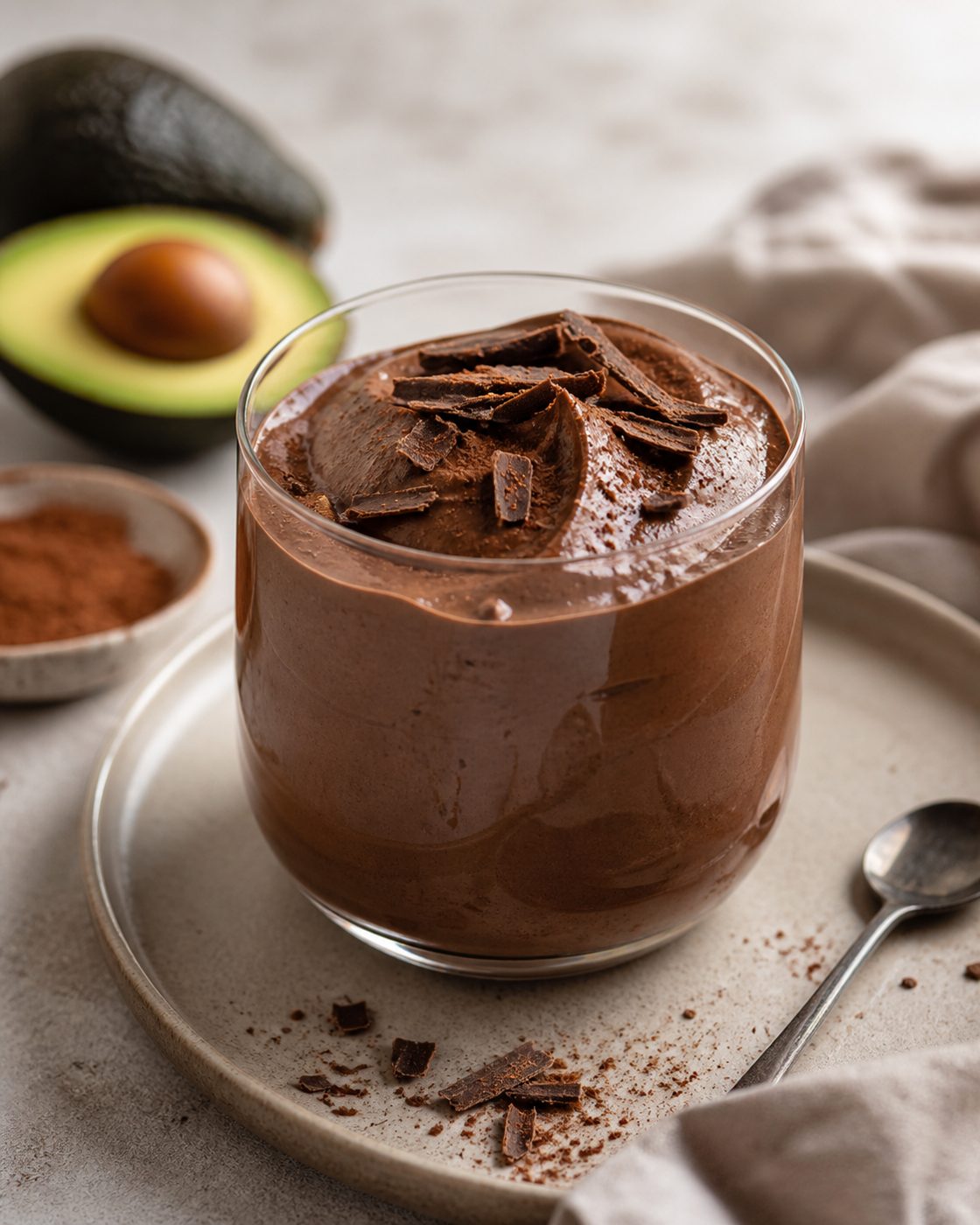 Schokoladen-Avocado-Mousse