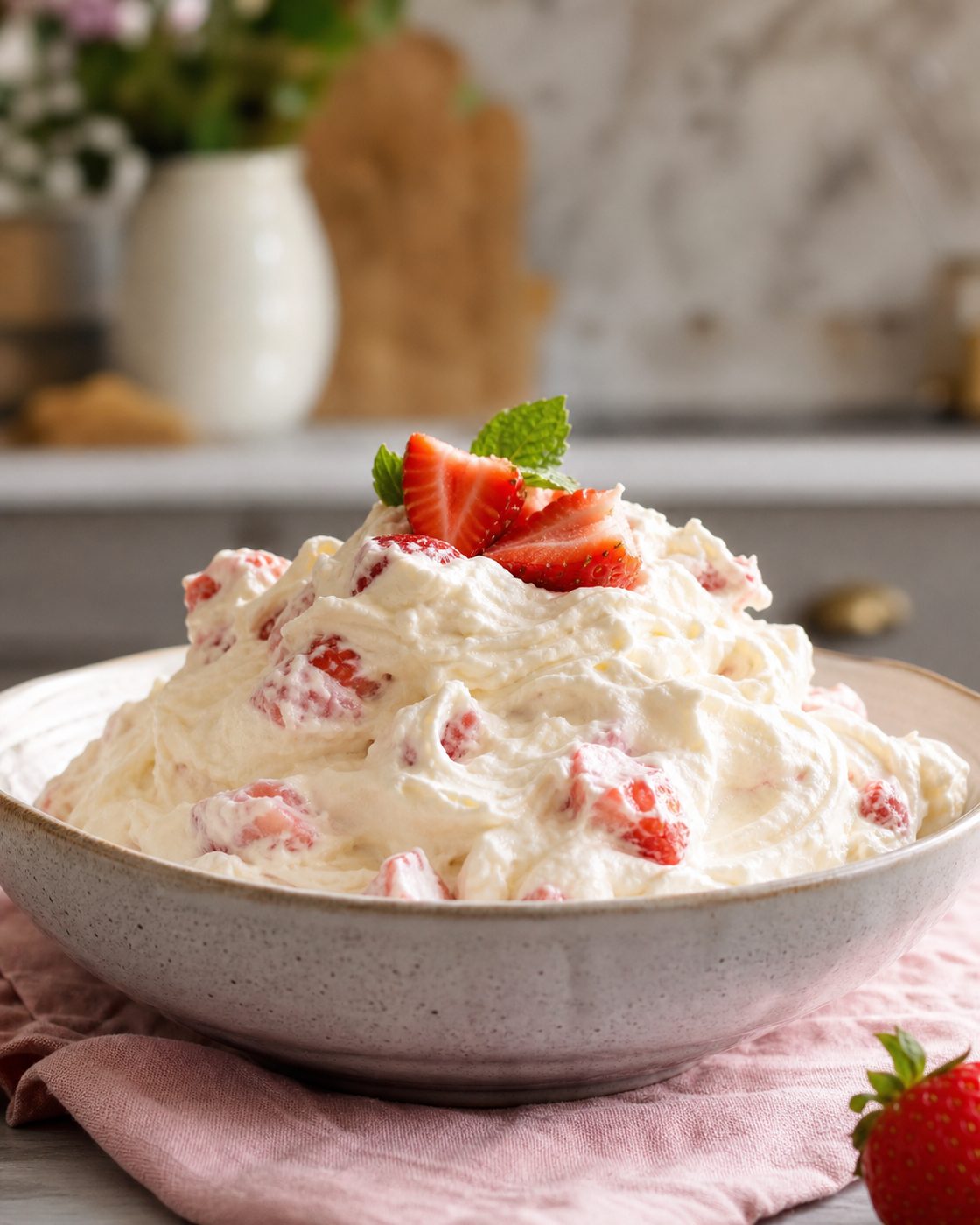 Erdbeer-Mascarpone-Wolke