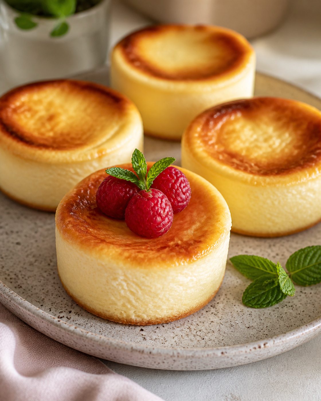 Gebackene Vanille-Ricotta