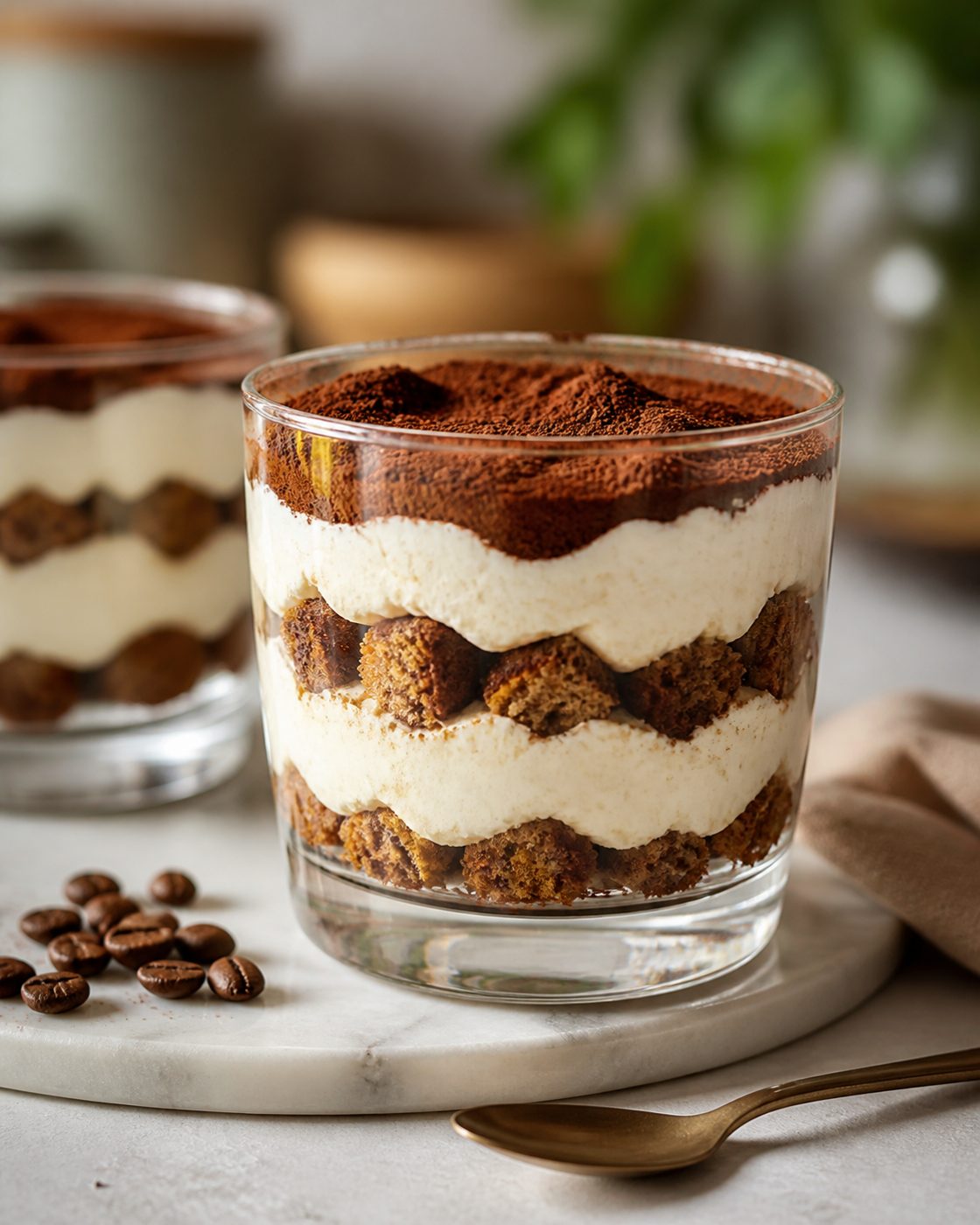 Keto-Tiramisu im Glas