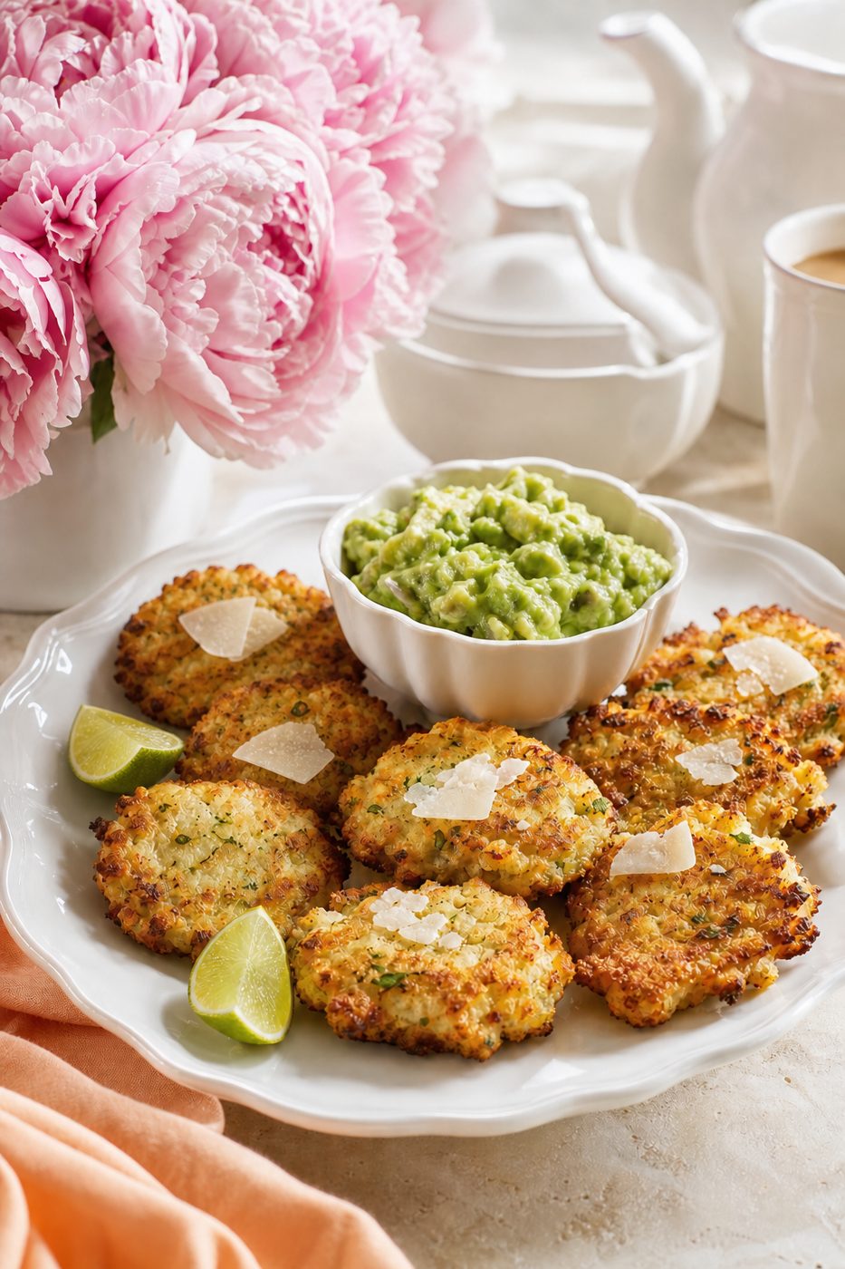 Blumenkohl-Rösti mit Avocadocreme
