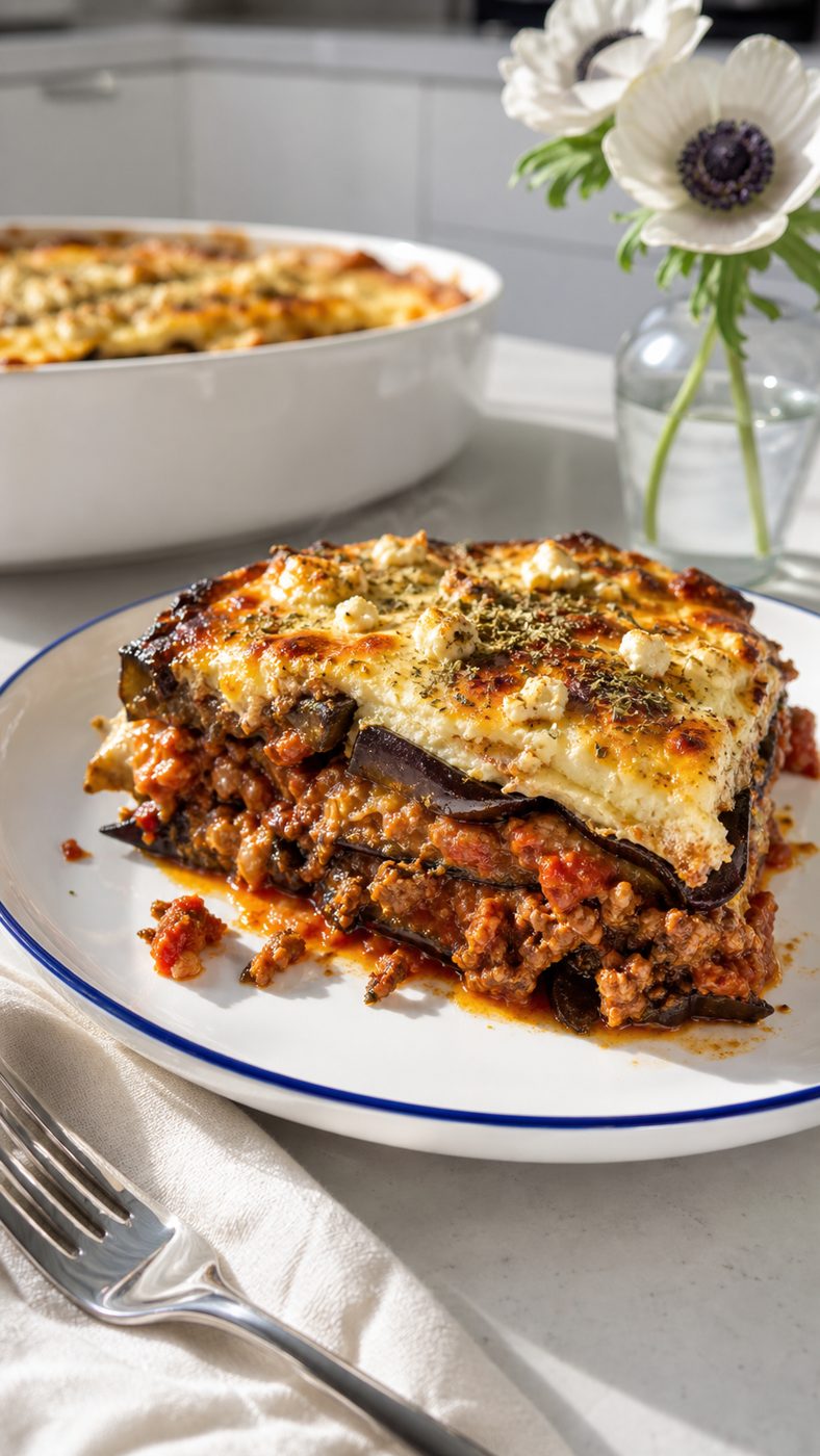 Keto-Auberginen-Moussaka