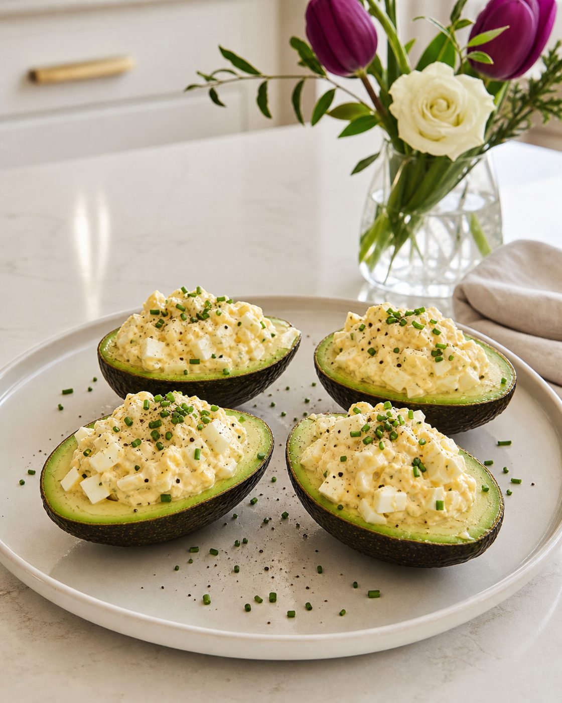 Avocado-Eiersalat-Boote