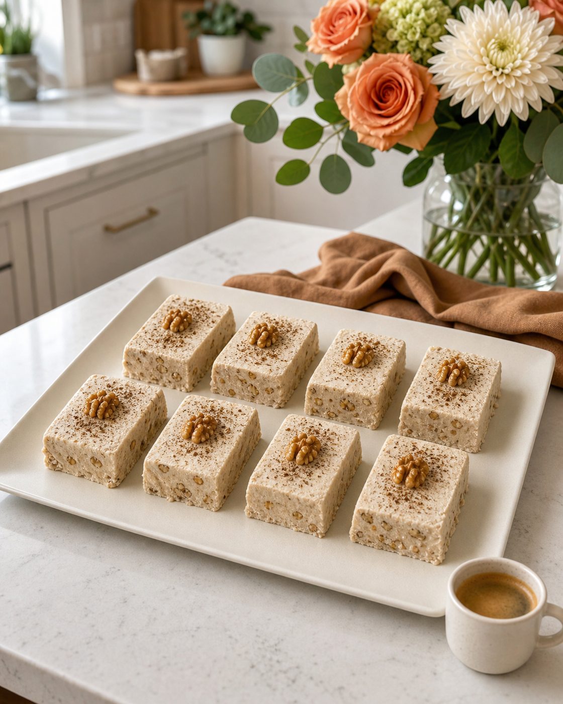 Kaffee-Walnuss-Semifreddo