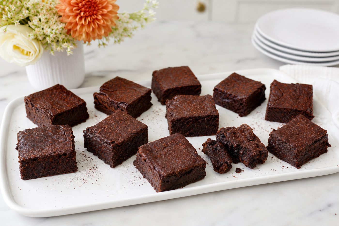 Kürbis-Espresso-Brownies