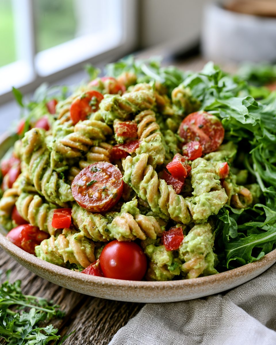 Avocado-Pasta-Salat