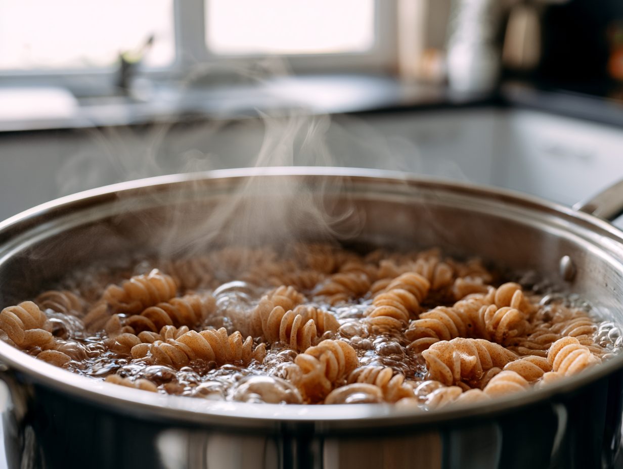 Schritt 1: Pasta bissfest kochen und abkühlen lassen.