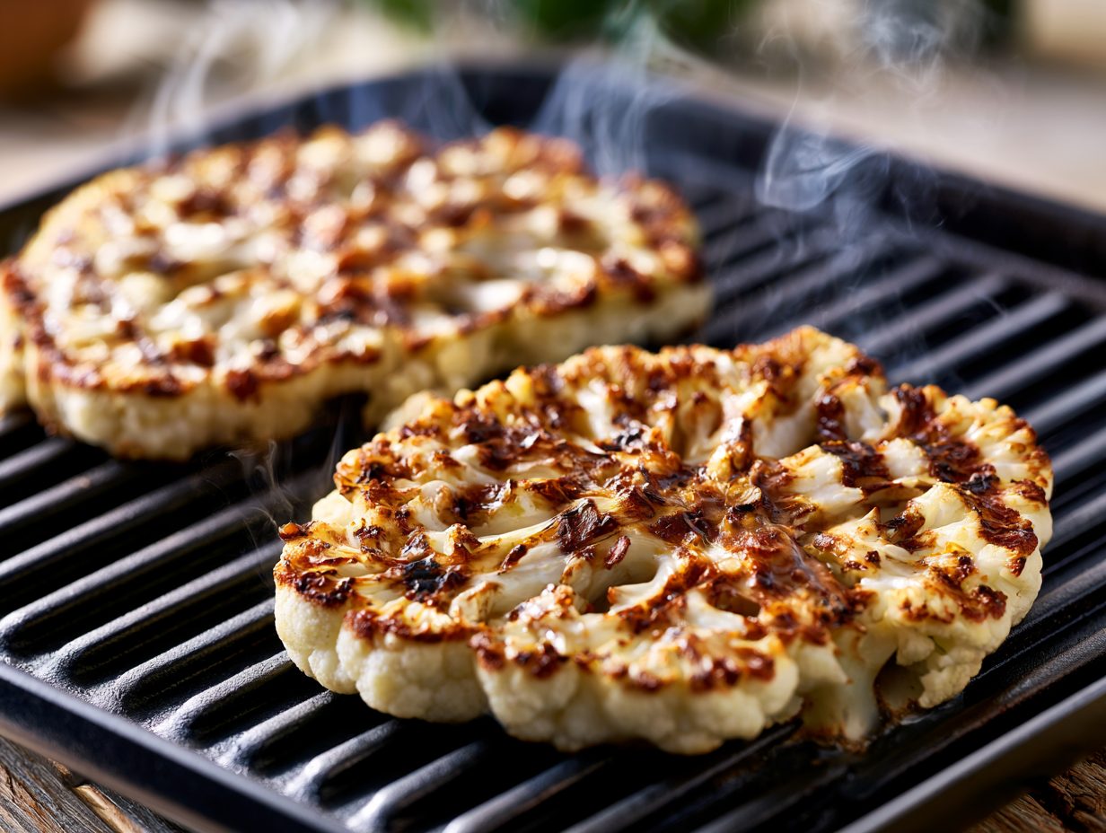 Schritt 3: Auf Grill oder Pfanne mit Röstaromen garen.