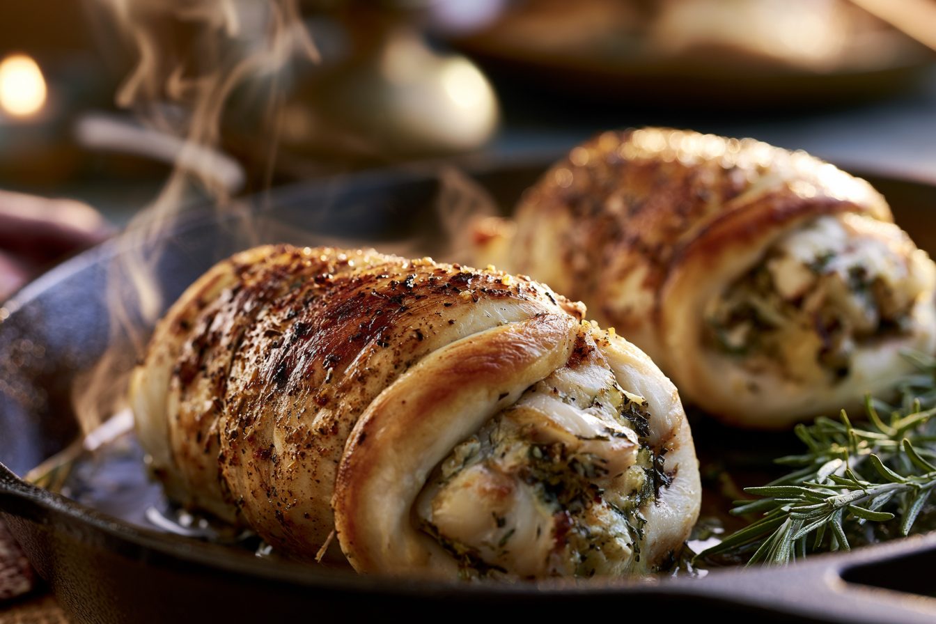 Schritt 5: Anbraten und im Ofen fertig garen, dann ruhen lassen.