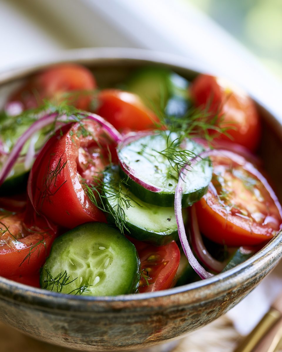 Gurken-Tomaten-Salat