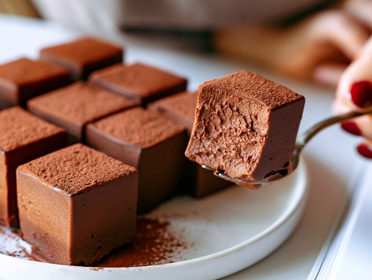 Kaki-Brownie-Bites
