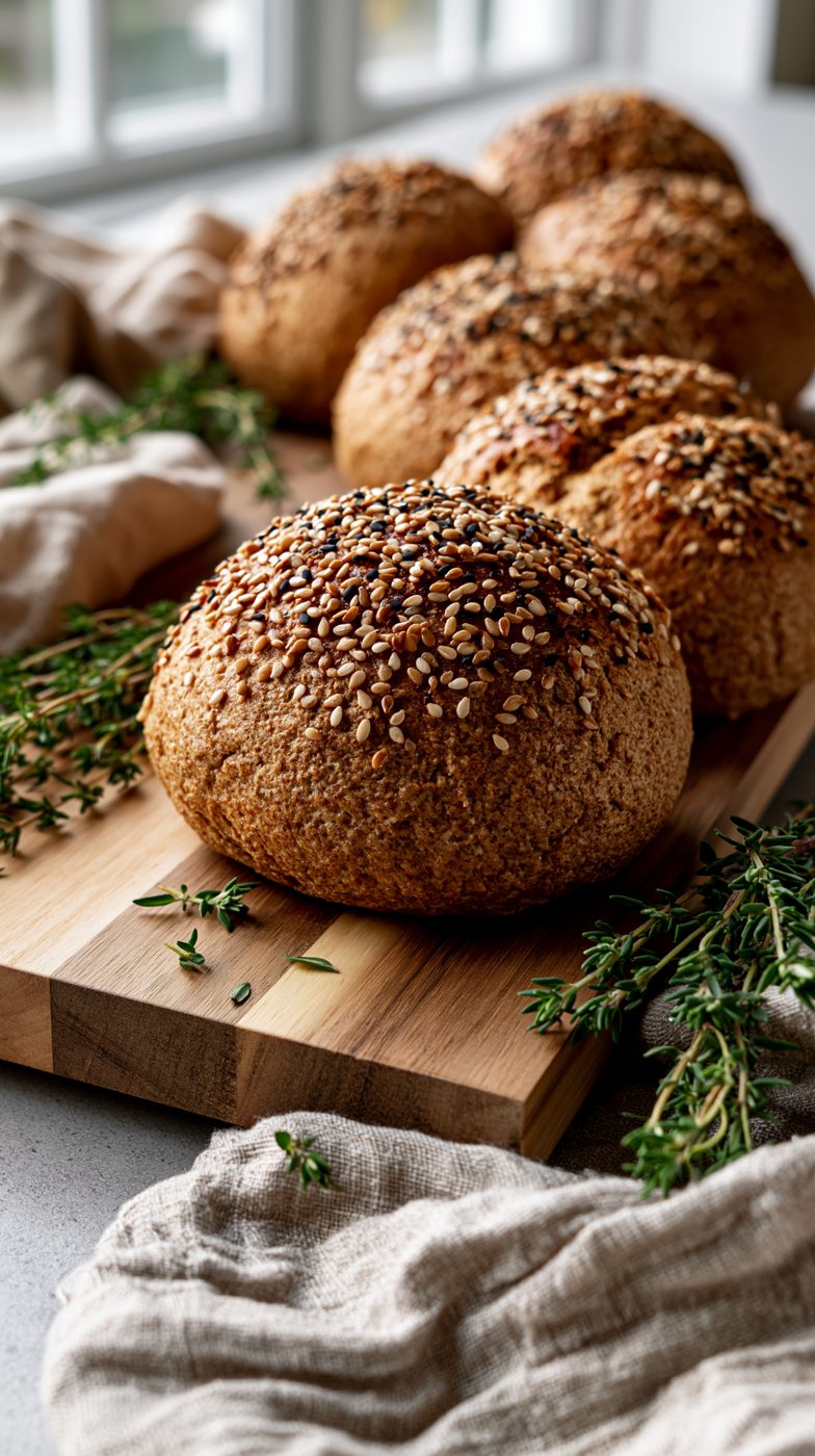 Keto-Brötchen ohne Zucker