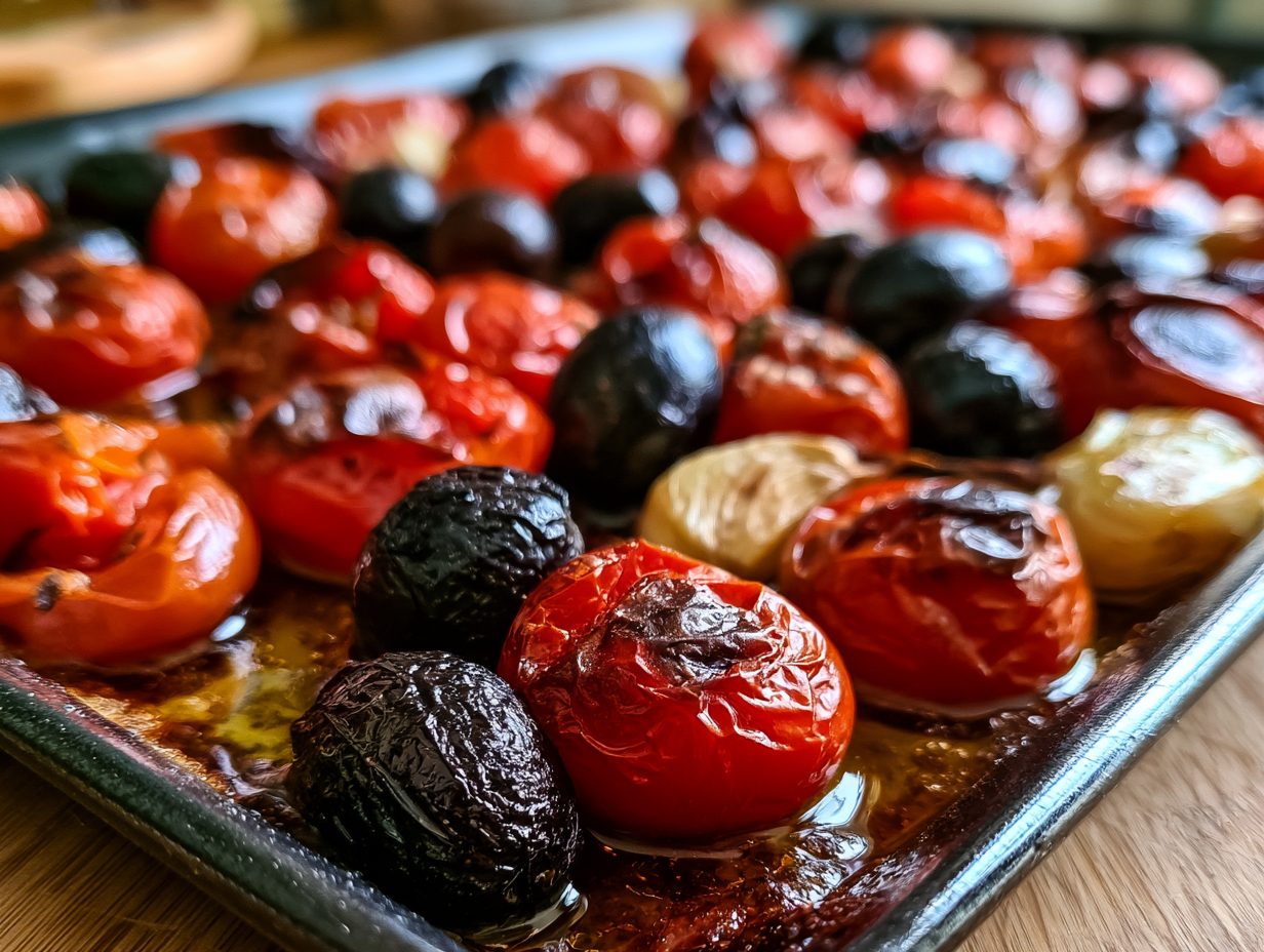 Schritt 2: Kurz vorrösten, bis die Tomaten aufplatzen.