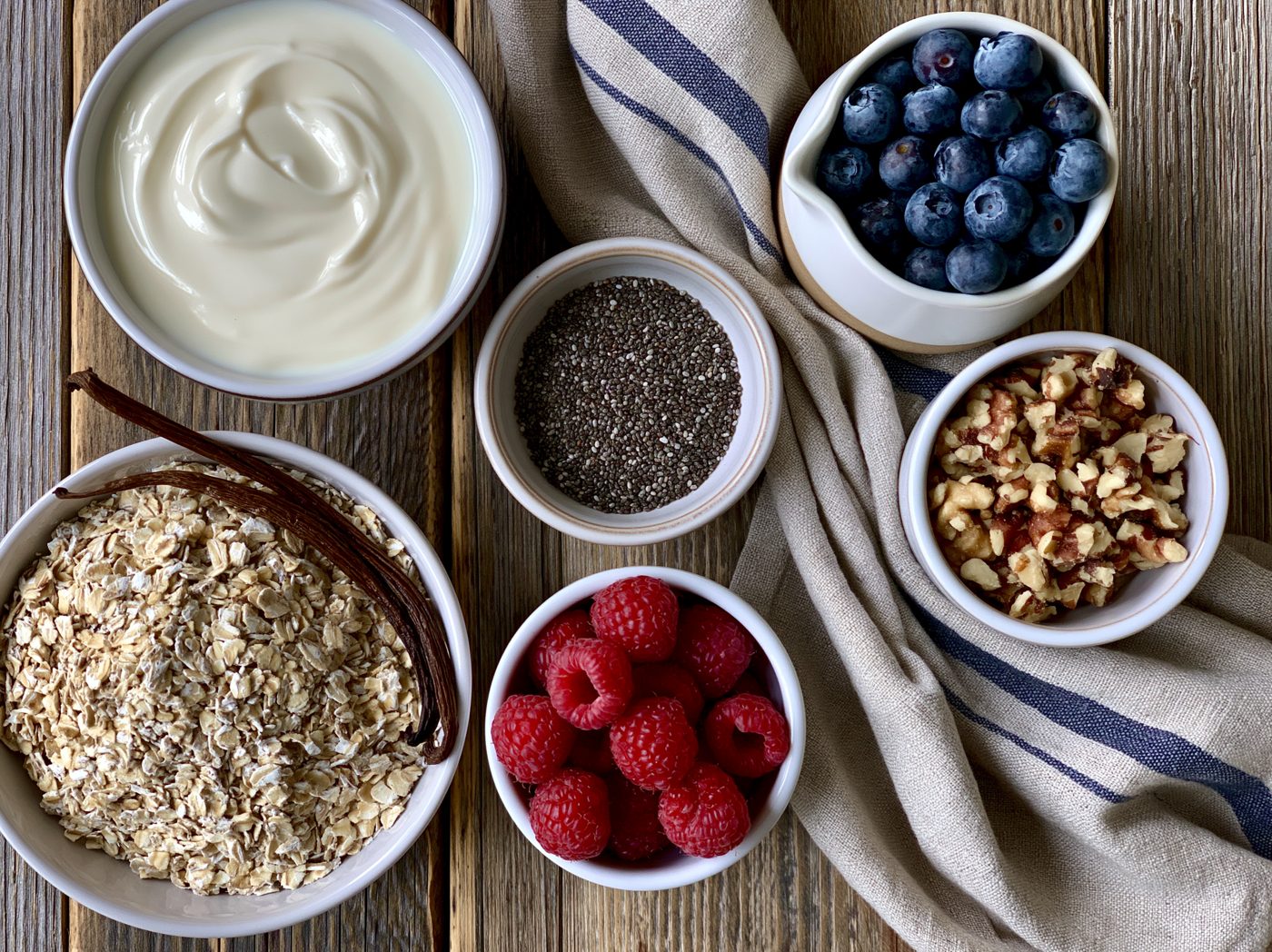 Zutaten Zuckerfreie Overnight Oats