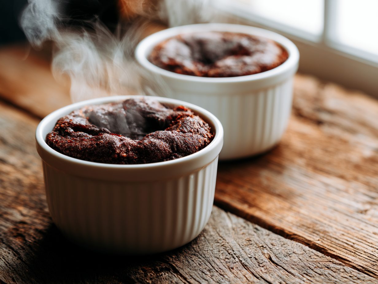 Schritt 5: Kurz backen — Rand fest, Mitte flüssig.