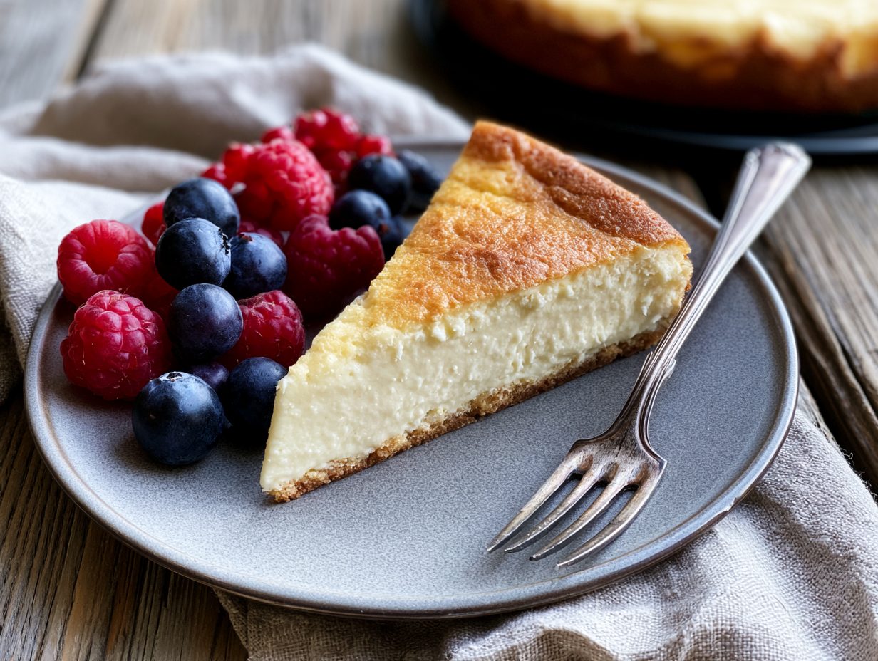 Sernik – Polnischer Käsekuchen