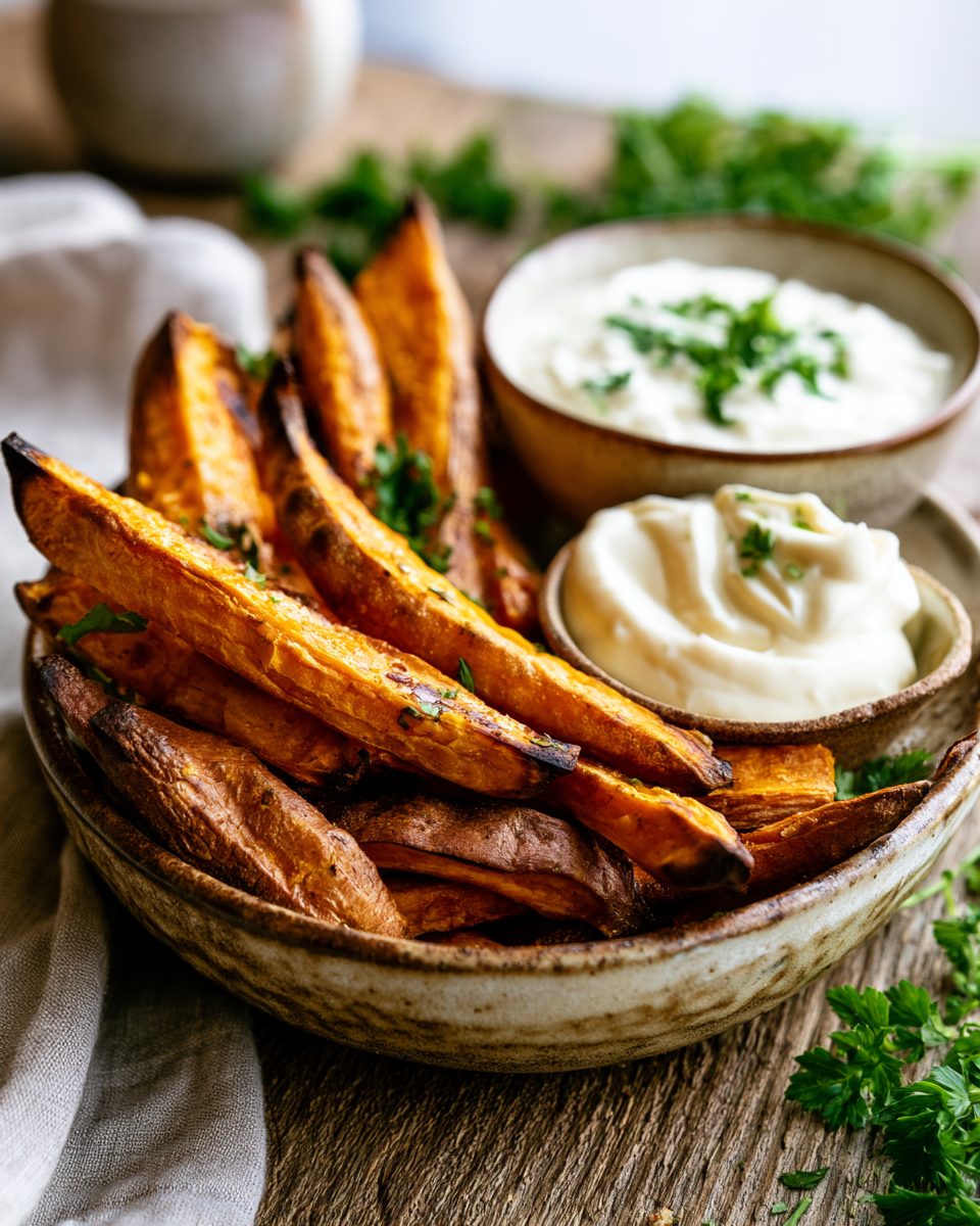 Süßkartoffel-Pommes