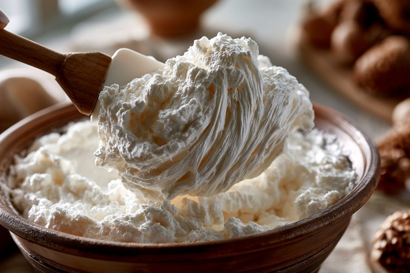 Schritt 3: Eischnee vorsichtig unterheben.